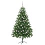 Árbol de Navidad con 300 LED con soporte Verde 210 cm PE en Decoración Festiva y Estacional | Comprar online en Foru.es