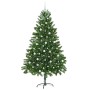 Árbol de Navidad con 300 LED con soporte Verde 210 cm PE en Decoración Festiva y Estacional | Comprar online en Foru.es