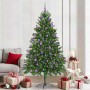 Árbol de Navidad con 300 LED con soporte Verde 210 cm PE en Decoración Festiva y Estacional | Comprar online en Foru.es