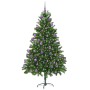 Árbol de Navidad con 300 LED con soporte Verde 210 cm PE en Decoración Festiva y Estacional | Comprar online en Foru.es