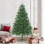 Árbol de Navidad con 300 LED con soporte Verde 210 cm PE en Decoración Festiva y Estacional | Comprar online en Foru.es