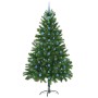 Árbol de Navidad con 300 LED con soporte Verde 210 cm PE en Decoración Festiva y Estacional | Comprar online en Foru.es