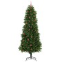 Árbol de Navidad con 300 LED con soporte Verde 240 cm PE en Decoración Festiva y Estacional | Comprar online en Foru.es