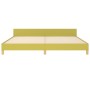 Estructura de cama con cabecero de tela verde 200x200 cm de vidaXL, Camas y somieres - Ref: Foro24-347446, Precio: 107,31 €, ...