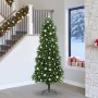 Árbol de Navidad con 300 LED con soporte Verde 240 cm PE en Decoración Festiva y Estacional | Comprar online en Foru.es