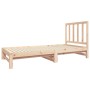 Sofá cama extraíble madera maciza de pino 2x(90x190) cm de vidaXL, Camas y somieres - Ref: Foro24-3124752, Precio: 145,95 €, ...