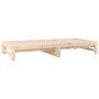 Sofá cama extraíble madera maciza de pino 2x(90x190) cm de vidaXL, Camas y somieres - Ref: Foro24-3124752, Precio: 145,95 €, ...