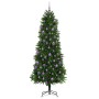 Árbol de Navidad con 300 LED con soporte Verde 240 cm PE en Decoración Festiva y Estacional | Comprar online en Foru.es