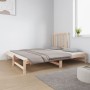Sofá cama extraíble madera maciza de pino 2x(90x190) cm de vidaXL, Camas y somieres - Ref: Foro24-3124752, Precio: 145,95 €, ...