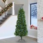 Árbol de Navidad con 300 LED con soporte Verde 240 cm PE en Decoración Festiva y Estacional | Comprar online en Foru.es