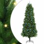 Árbol de Navidad con 300 LED con soporte Verde 240 cm PE en Decoración Festiva y Estacional | Comprar online en Foru.es