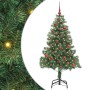 Árbol de Navidad con 150 LED con soporte Verde 150 cm PVC en Decoración Festiva y Estacional | Comprar online en Foru.es