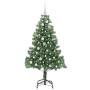 Árbol de Navidad con 150 LED con soporte Verde 150 cm PVC en Decoración Festiva y Estacional | Comprar online en Foru.es