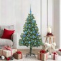 Árbol de Navidad con 150 LED con soporte Verde 150 cm PVC en Decoración Festiva y Estacional | Comprar online en Foru.es
