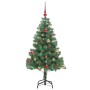 Árbol de Navidad con 150 LED con soporte Verde 150 cm PVC en Decoración Festiva y Estacional | Comprar online en Foru.es