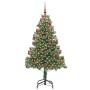 Árbol de Navidad con 300 LED con soporte Verde 180 cm PVC en Decoración Festiva y Estacional | Comprar online en Foru.es