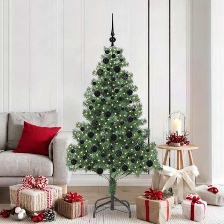 Árbol de Navidad con 300 LED con soporte Verde 180 cm PVC en Decoración Festiva y Estacional | Comprar online en Foru.es