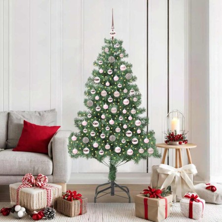 Árbol de Navidad con 300 LED con soporte Verde 180 cm PVC en Decoración Festiva y Estacional | Comprar online en Foru.es