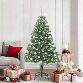 Árbol de Navidad con 300 LED con soporte Verde 180 cm PVC en Decoración Festiva y Estacional | Comprar online en Foru.es