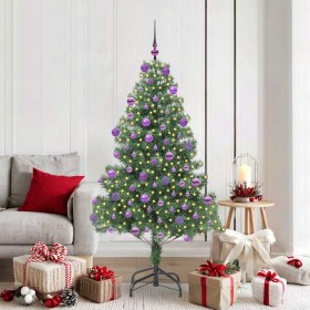 Árbol de Navidad con 300 LED con soporte Verde 180 cm PVC en Decoración Festiva y Estacional | Comprar online en Foru.es