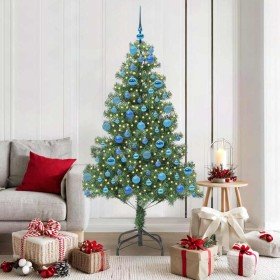 Árbol de Navidad con 300 LED con soporte Verde 180 cm PVC en Decoración Festiva y Estacional | Comprar online en Foru.es