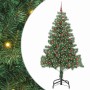 Árbol de Navidad con 300 LED con soporte Verde 210 cm PVC en Decoración Festiva y Estacional | Comprar online en Foru.es