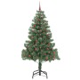 Árbol de Navidad con 300 LED con soporte Verde 210 cm PVC en Decoración Festiva y Estacional | Comprar online en Foru.es