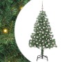 Árbol de Navidad con 300 LED con soporte Verde 210 cm PVC en Decoración Festiva y Estacional | Comprar online en Foru.es
