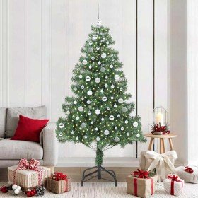 Árbol de Navidad con 300 LED con soporte Verde 210 cm PVC en Decoración Festiva y Estacional | Comprar online en Foru.es