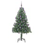 Árbol de Navidad con 300 LED con soporte Verde 210 cm PVC en Decoración Festiva y Estacional | Comprar online en Foru.es