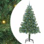 Árbol de Navidad con 300 LED con soporte Verde 210 cm PVC en Decoración Festiva y Estacional | Comprar online en Foru.es