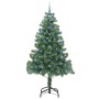Árbol de Navidad con 300 LED con soporte Verde 210 cm PVC en Decoración Festiva y Estacional | Comprar online en Foru.es