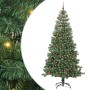 Árbol de Navidad con 300 LED con soporte Verde 240 cm PVC en Decoración Festiva y Estacional | Comprar online en Foru.es