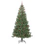 Árbol de Navidad con 300 LED con soporte Verde 240 cm PVC en Decoración Festiva y Estacional | Comprar online en Foru.es