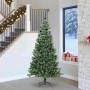 Árbol de Navidad con 300 LED con soporte Verde 240 cm PVC en Decoración Festiva y Estacional | Comprar online en Foru.es