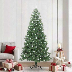 Árbol de Navidad con 300 LED con soporte Verde 240 cm PVC en Decoración Festiva y Estacional | Comprar online en Foru.es