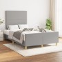Estructura de cama con cabecero de tela gris claro 120x200 cm de vidaXL, Camas y somieres - Ref: Foro24-3124960, Precio: 160,...
