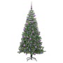 Árbol de Navidad con 300 LED con soporte Verde 240 cm PVC en Decoración Festiva y Estacional | Comprar online en Foru.es