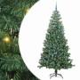 Árbol de Navidad con 300 LED con soporte Verde 240 cm PVC en Decoración Festiva y Estacional | Comprar online en Foru.es