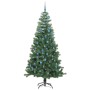 Árbol de Navidad con 300 LED con soporte Verde 240 cm PVC en Decoración Festiva y Estacional | Comprar online en Foru.es