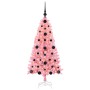 Árbol de Navidad con 150 LED con soporte Rosa 120 cm PVC en Decoración Festiva y Estacional | Comprar online en Foru.es