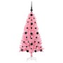 Árbol de Navidad con 150 LED con soporte Rosa 120 cm PVC en Decoración Festiva y Estacional | Comprar online en Foru.es