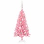 Árbol de Navidad con 150 LED con soporte Rosa 120 cm PVC en Decoración Festiva y Estacional | Comprar online en Foru.es