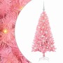 Árbol de Navidad con 150 LED con soporte Rosa 120 cm PVC en Decoración Festiva y Estacional | Comprar online en Foru.es