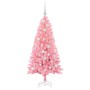 Árbol de Navidad con 150 LED con soporte Rosa 120 cm PVC en Decoración Festiva y Estacional | Comprar online en Foru.es