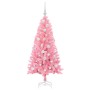 Árbol de Navidad con 150 LED con soporte Rosa 120 cm PVC en Decoración Festiva y Estacional | Comprar online en Foru.es