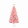 Árbol de Navidad con 150 LED con soporte Rosa 120 cm PVC en Decoración Festiva y Estacional | Comprar online en Foru.es