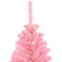 Árbol de Navidad con 150 LED con soporte Rosa 120 cm PVC en Decoración Festiva y Estacional | Comprar online en Foru.es