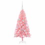 Árbol de Navidad con 150 LED con soporte Rosa 120 cm PVC en Decoración Festiva y Estacional | Comprar online en Foru.es