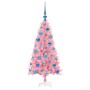 Árbol de Navidad con 150 LED con soporte Rosa 120 cm PVC en Decoración Festiva y Estacional | Comprar online en Foru.es